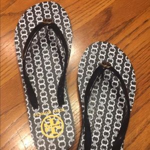 Brand new, never worn Tory Burch flip flops